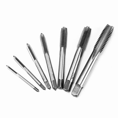 Steel Machine Tap  M12x1 5 Tap High Speed Straight Fluted Tap 4 Flutes