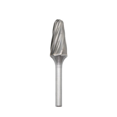 F Tree Radius End Tungsten Carbide Burr 16mm*25mm Aluminum Cut Die Grinder Deburring Bits