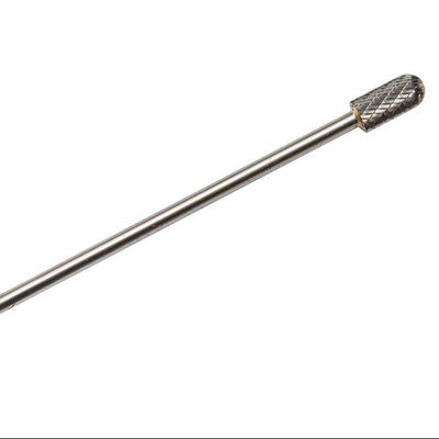 6" Long Shank Tungsten Carbide Burrs For Die Grinder Extended Standard Tungsten Burr Bits Double Cut