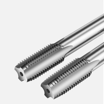 UNF Machine Tap 4 Flutes M10 1.25 Tap Straight Fluted Solid Carbide Tap Internal Cooling