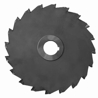 200mm Side Milling Cutter 20 Straight Tooth Metal Carbide Tipped End Mills Cutter