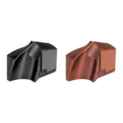3D Indexable Tungsten Carbide Bits Cnc Deep Hole Drilling Steel Spiral Flute