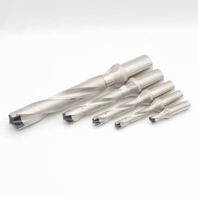 Carbide Spiral Crown Drill Bit Indexable Tungsten Lathe Drill Bits For Metalwork
