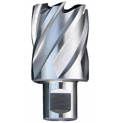 50mm Depth Spiral Bright  HSS Annular Cutter Bright High Precision  Annular Hole Cutter