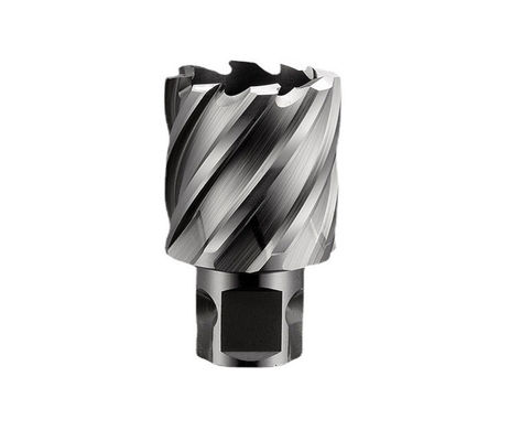 25mm Depth HSS Annular Cutter 19.05mm Shank Spiral High Speed Steel Annular Cutter