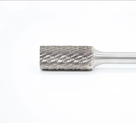 SA-1 Solid Tungsten Carbide Burr Rotary File 1/5" X 5/8" With 1/4" Shank Standard Double Cut