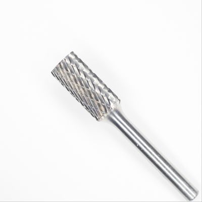 SA-1 Solid Tungsten Carbide Burr Rotary File 1/5" X 5/8" With 1/4" Shank Standard Double Cut