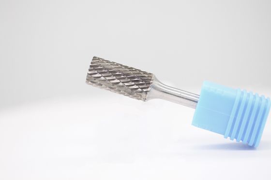 SA-8 Cylinder Without End Cut Burrs For Die Grinder 7/8" X 1" With 1/4" Shank Standard Double Cut