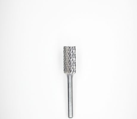 SB-1 Cylindrical End Cut Carbide Burrs 1/4" Cut Dia 1/4" Shank Dia Solid Carbide Rotary Files