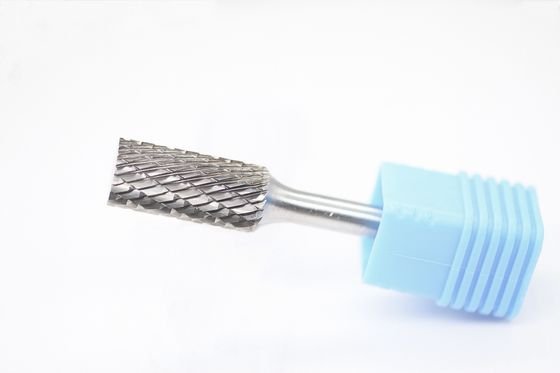 SB-1 Cylindrical End Cut Carbide Burrs 1/4" Cut Dia 1/4" Shank Dia Solid Carbide Rotary Files
