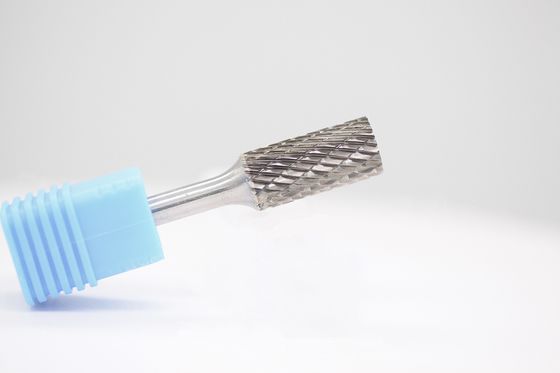 SB-1 Cylindrical End Cut Carbide Burrs 1/4" Cut Dia 1/4" Shank Dia Solid Carbide Rotary Files