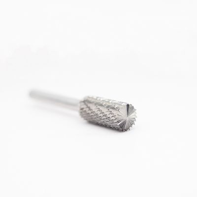 SB-5 Cylindrical End Cut Carbide Burrs 1/2" Cut Dia 1/4" Shank Dia Carbide Rotary Files