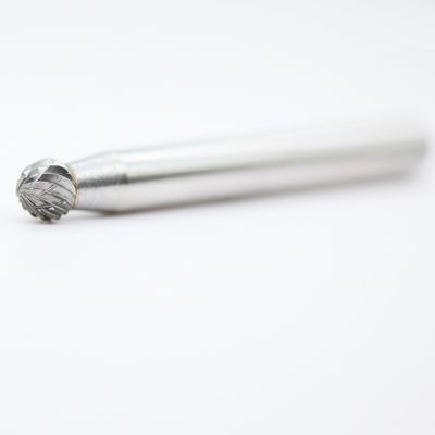 Ball Shape SD-42 1/8" Shank Tungsten Carbide Rotary File 1/8" Cut Dia. 9/16 Cut Depth" Die Grinder Bits