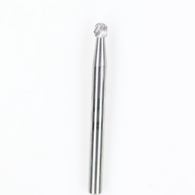 Ball Shape SD-42 1/8" Shank Tungsten Carbide Rotary File 1/8" Cut Dia. 9/16 Cut Depth" Die Grinder Bits