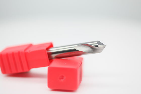 HRC55 2 Flutes NC Spotting Drill Bit For Aluminum Solid Carbide Drill Bit