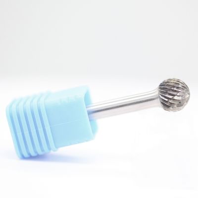 5/8" X 9/16" Carbide Ball Burr For Die Grinder 2-1/3 Inch Overall Length