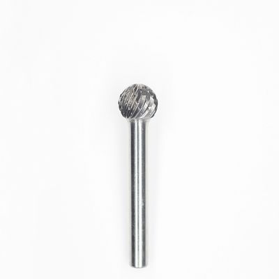 5/8" X 9/16" Carbide Ball Burr For Die Grinder 2-1/3 Inch Overall Length