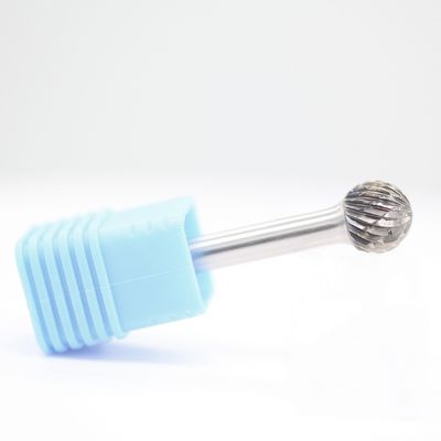 Steel Tungsten Rotary Carbide File Ball Shape 5/16" Cut Dia. 1/4" Die Grinder Bits