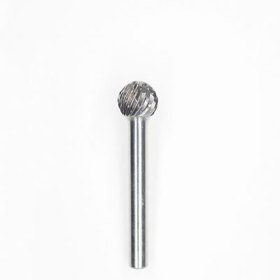 Steel Tungsten Rotary Carbide File Ball Shape 5/16" Cut Dia. 1/4" Die Grinder Bits