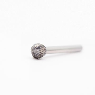 Steel Tungsten Rotary Carbide File Ball Shape 5/16" Cut Dia. 1/4" Die Grinder Bits