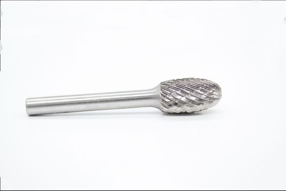SE-5 Carbide Burr Die Grinder Bit Tungsten Carbide Burr Rotary File Oval Shape On 1/4" Shank