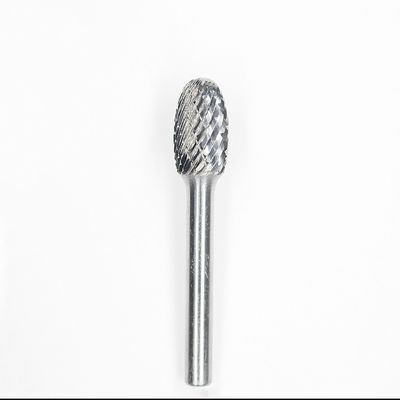 SE-5 Carbide Burr Die Grinder Bit Tungsten Carbide Burr Rotary File Oval Shape On 1/4" Shank
