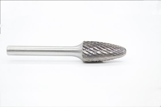 OEM 1/4" Cut Diameter Tungsten Carbide Carbide Bur Tree Radius End Standard Souble Cut