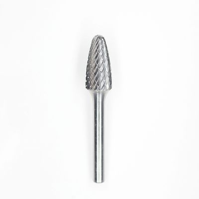 OEM 1/4" Cut Diameter Tungsten Carbide Carbide Bur Tree Radius End Standard Souble Cut