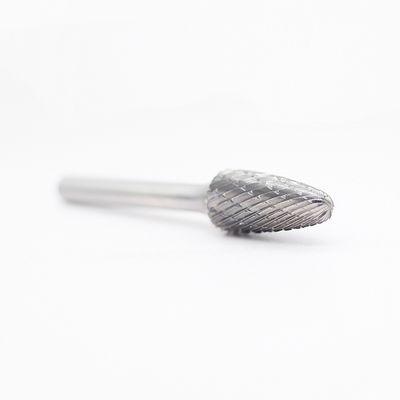 OEM 1/4" Cut Diameter Tungsten Carbide Carbide Bur Tree Radius End Standard Souble Cut