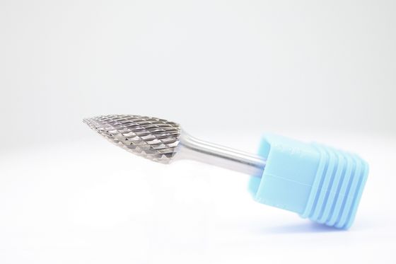 SG-3 Tungsten Carbide Rotary File Pointed Tree Shape With 1/4"Shank For Die Grinder Drill Bit