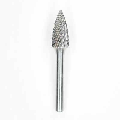 SG-3 Tungsten Carbide Rotary File Pointed Tree Shape With 1/4"Shank For Die Grinder Drill Bit