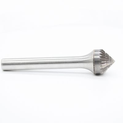 90°Countersink SK-7 Carbide Burr Double Cut Die Grinder Bit 3/4" X 3/8" On 1/4" Shank