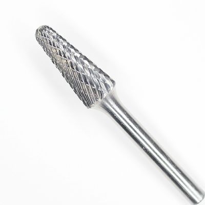 SL-1 Tungsten Carbide Burr Double Cut For Die Grinder 1/4"  X 5/8" With 2" Overall Length
