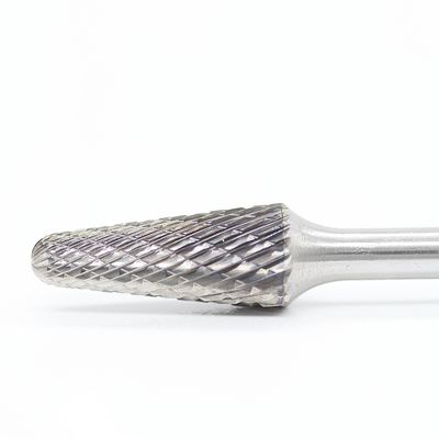SL-1 Tungsten Carbide Burr Double Cut For Die Grinder 1/4"  X 5/8" With 2" Overall Length