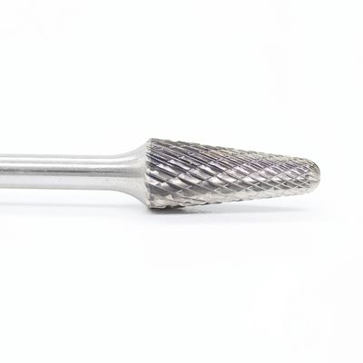 SL-1 Tungsten Carbide Burr Double Cut For Die Grinder 1/4"  X 5/8" With 2" Overall Length