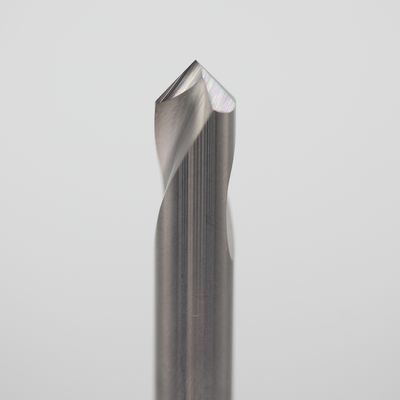 HRC55 2 Flutes NC Spotting Drill Bit For Aluminum Solid Carbide Drill Bit