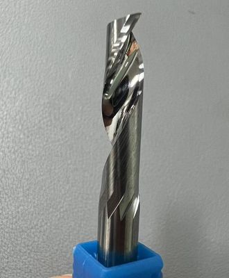 Solid Carbide Single Flute End Mill Router DLC Coating Milling Cutter for Aluminium