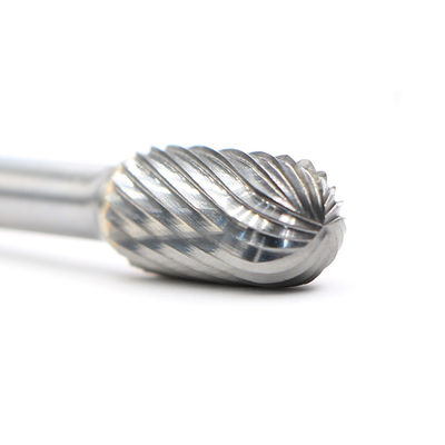 SC Single Cut Ball Nosed Cylinder Carbide Burr 8mm*20mm With 6mm Shank Dia.