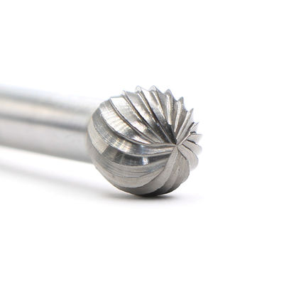 3mm SD Ball Shape Carbide Burrs Single Cut Carbide Rotary Burr On 3mm Shank