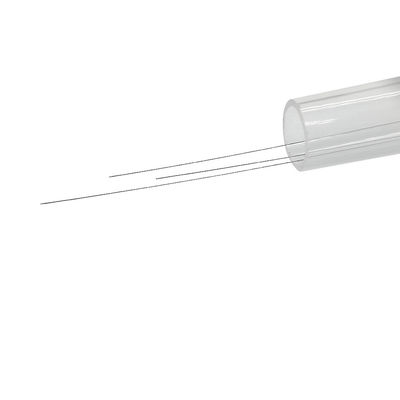 Tungsten EDM Electrode Rod EDM Electrode Tube EDM Electrode Off-centered Tube Micro Hole EDM Drilling Rod