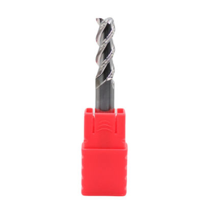 16mm Dia 16*45*16*100 HRC55 3 Flutes Flat Carbide End Mills For Aluminum Uncoated