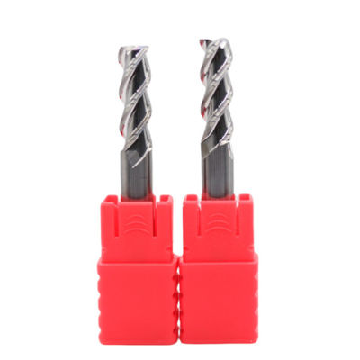 18mm Dia HRC55 3 Flutes Flat Carbide End Mills For Aluminum Uncoated Cut Length 45mm 18*45*18*100 for Customization