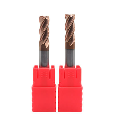 12*30*12*75 TiAISiN Coated 4 Flat Flutes Carbide Square End Mill for Carbon Steel Alloy Steel Cast Iron Cut Diameter 12mm