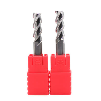 18mm Dia 18*45*18*100 HRC55 3 Flutes Flat Carbide End Mills For Aluminum Uncoated