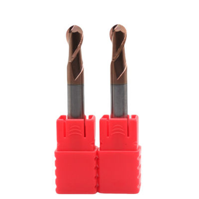 20mm Dia R10*20*40*20*100L 2 Flutes TiAISiN Carbide Ball Nose End Mill For Carbon Steel Alloy Steel Cast Iron