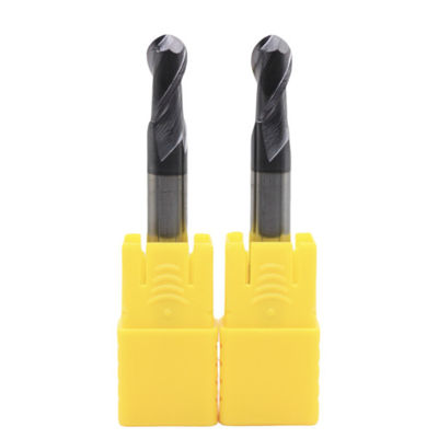 16mm 2 Flutes Ball End Mill R8*16*32*16*100 2 Flutes Ball End Mill AITiN Coated For Carbon Steel, Alloy Steel, Stainless Steel, Cast Iron