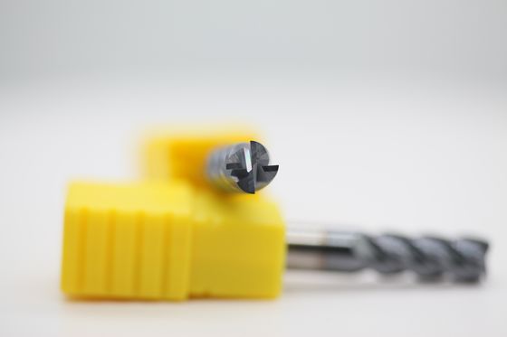 20mm Dia 20*45*20*100 AITiN Black Nano Coating 4 Flute Carbide Square End Mill For Steel Cast Iron