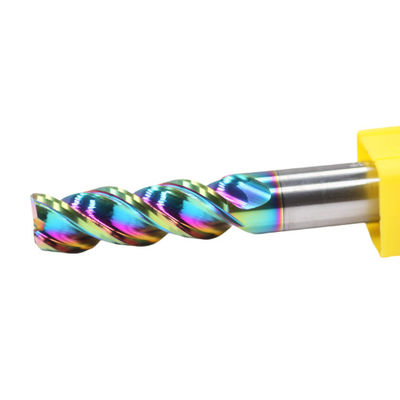 10C0.5*75 3Flutes DLC Coating High Efficiency Solid Carbide Dynamic End Mill for Aluminum Integrated Roughing and Precision Machining