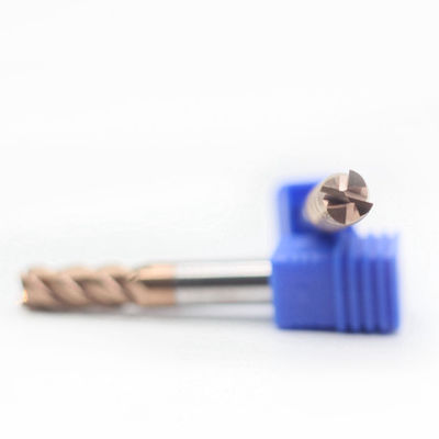 10mm Cut Diameter 4flutes Milling Cutter For Alloy Steel Hardened Steel 45-65HRC ALTiN TiSiN Coating For Customization