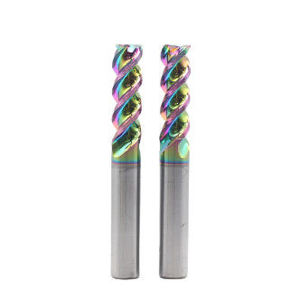 10mm Shank Diameter 10*30*10*75*3T 3Flutes DLC Coating Solid Carbide Dynamic End Mill for Cast Aluminum Alloy si 12%